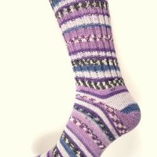 ponožky vel.42-43 - 575 fialovošedomodrá