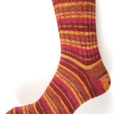 ponožky vel.36-37 - 720 červenožlutovínová