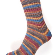 ponožky vel.36-37 - 723 modrohnědovínová