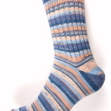 ponožky vel.40-41 - 725 modrobéžová