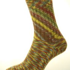 ponožky vel.36-37 - 779 zelenohnědá