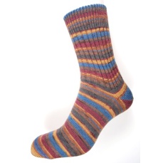 ponožky vel.44-45 - 723 modrohnědovínová